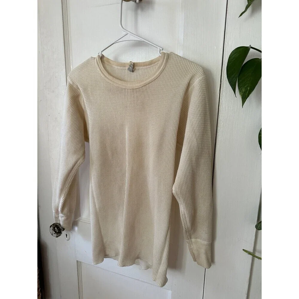 Morgan Mills longjohns men size large sweater